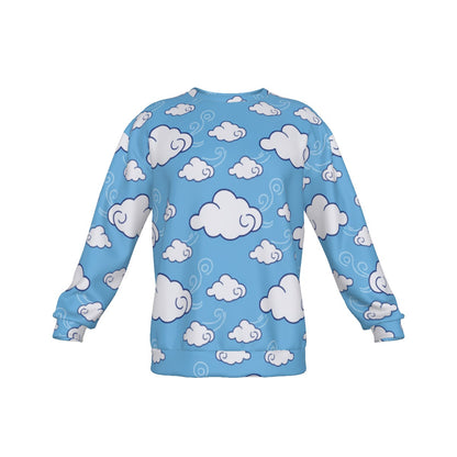 Men's Drop Shoulder Round Neck Long-Sleeved Sweatshirt