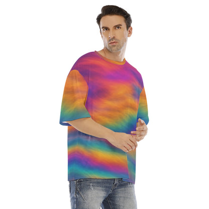 Men's Drop Shoulder T-shirt With Short Sleeve