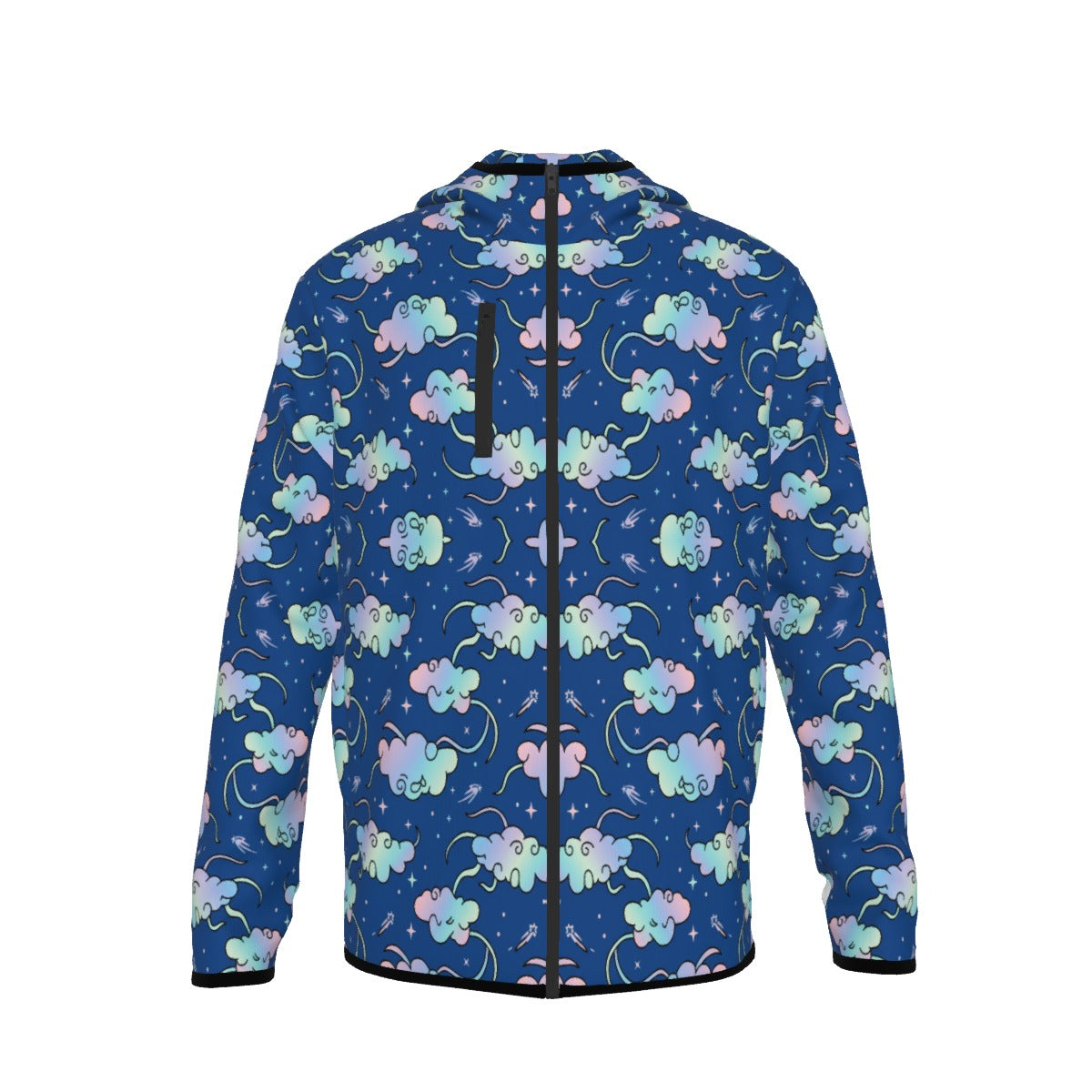 Men's Stylish Hoodie with Thumb Hole Design - view 1