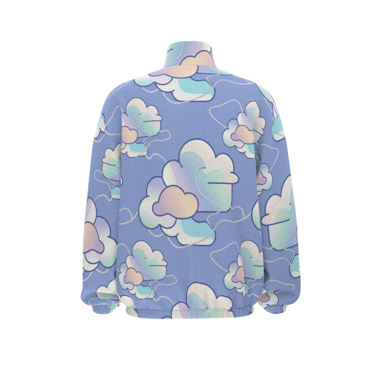 Unisex Turtleneck Zippered Sweatshirt