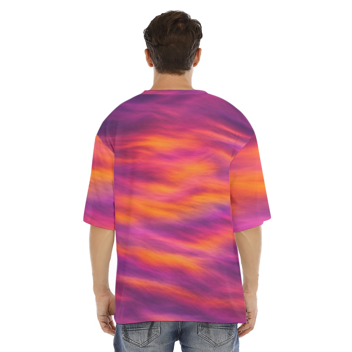 Men's Drop Shoulder T-shirt With Short Sleeve