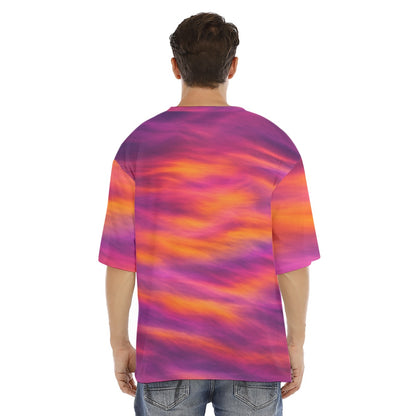 Men's Drop Shoulder T-shirt With Short Sleeve