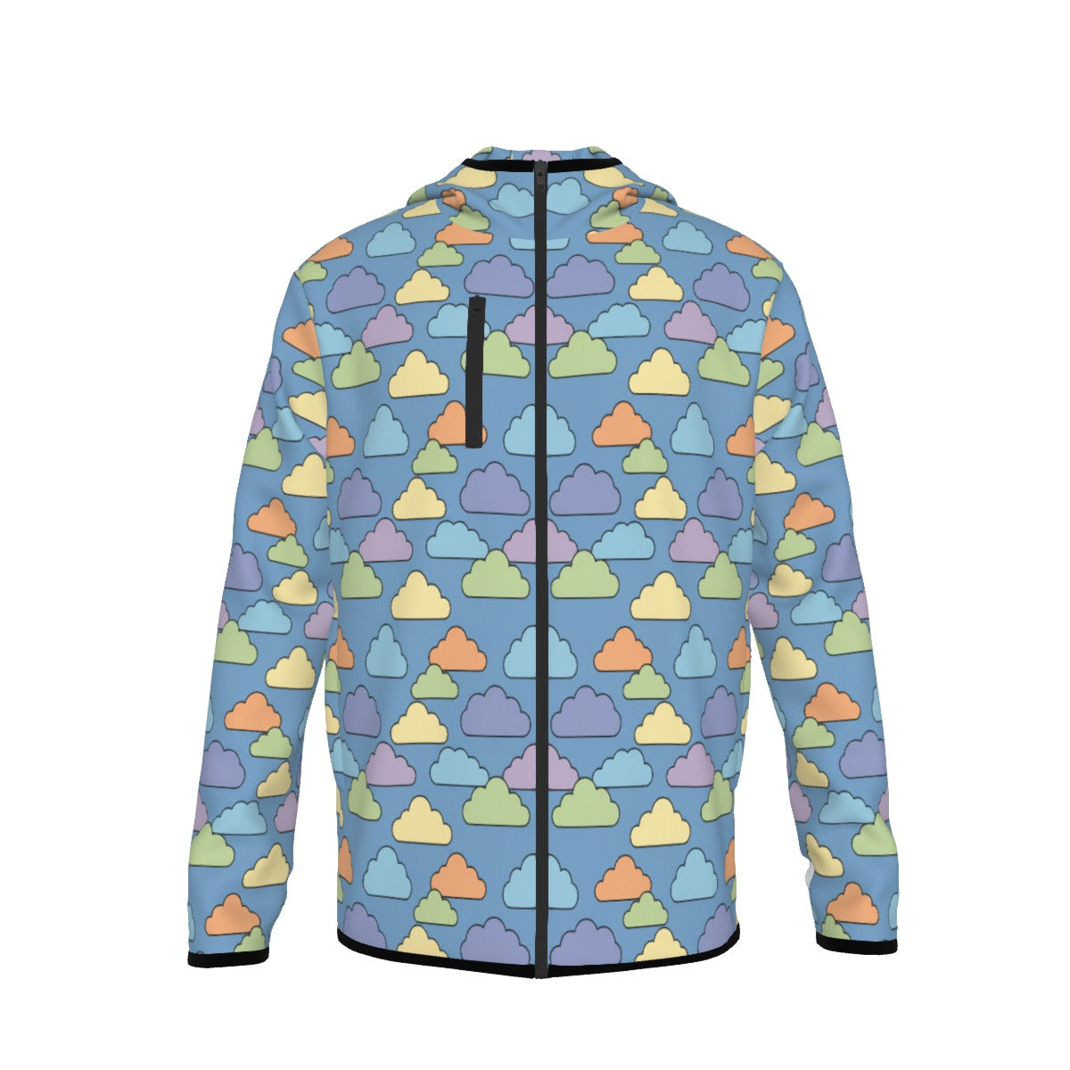Men's Stylish Hoodie with Thumb Hole Design - view 1
