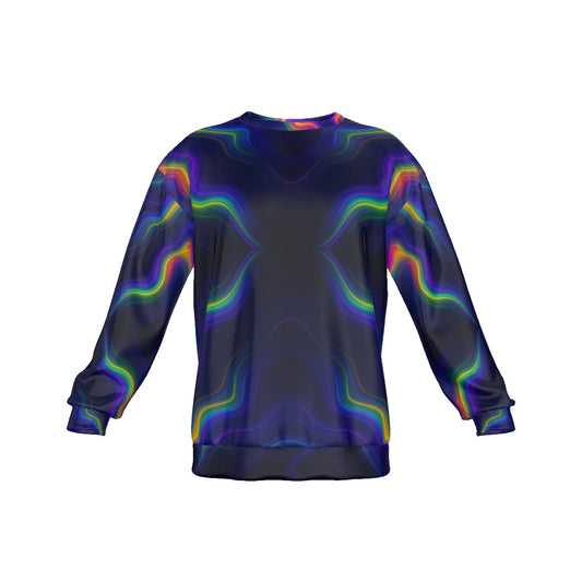 Men's Drop Shoulder Round Neck Long-Sleeved Sweatshirt