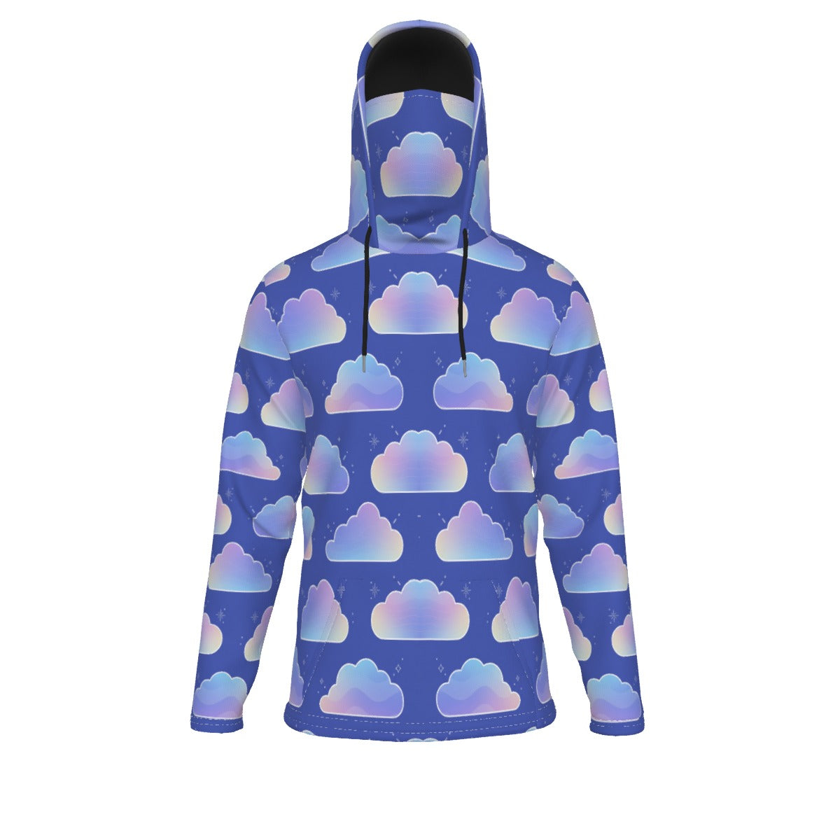 Men's Pullover Hoodie With Mask - view 1