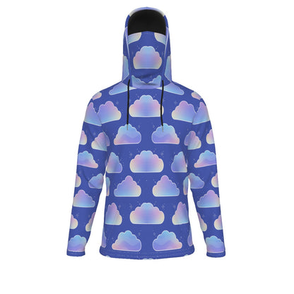 Men's Pullover Hoodie With Mask - view 1