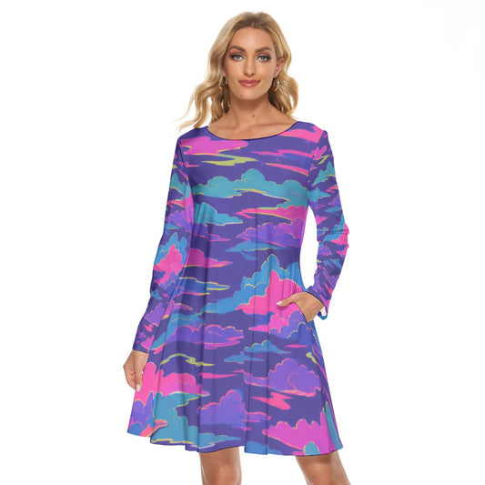 Women's Crew Neck Dress by O’Nimbus