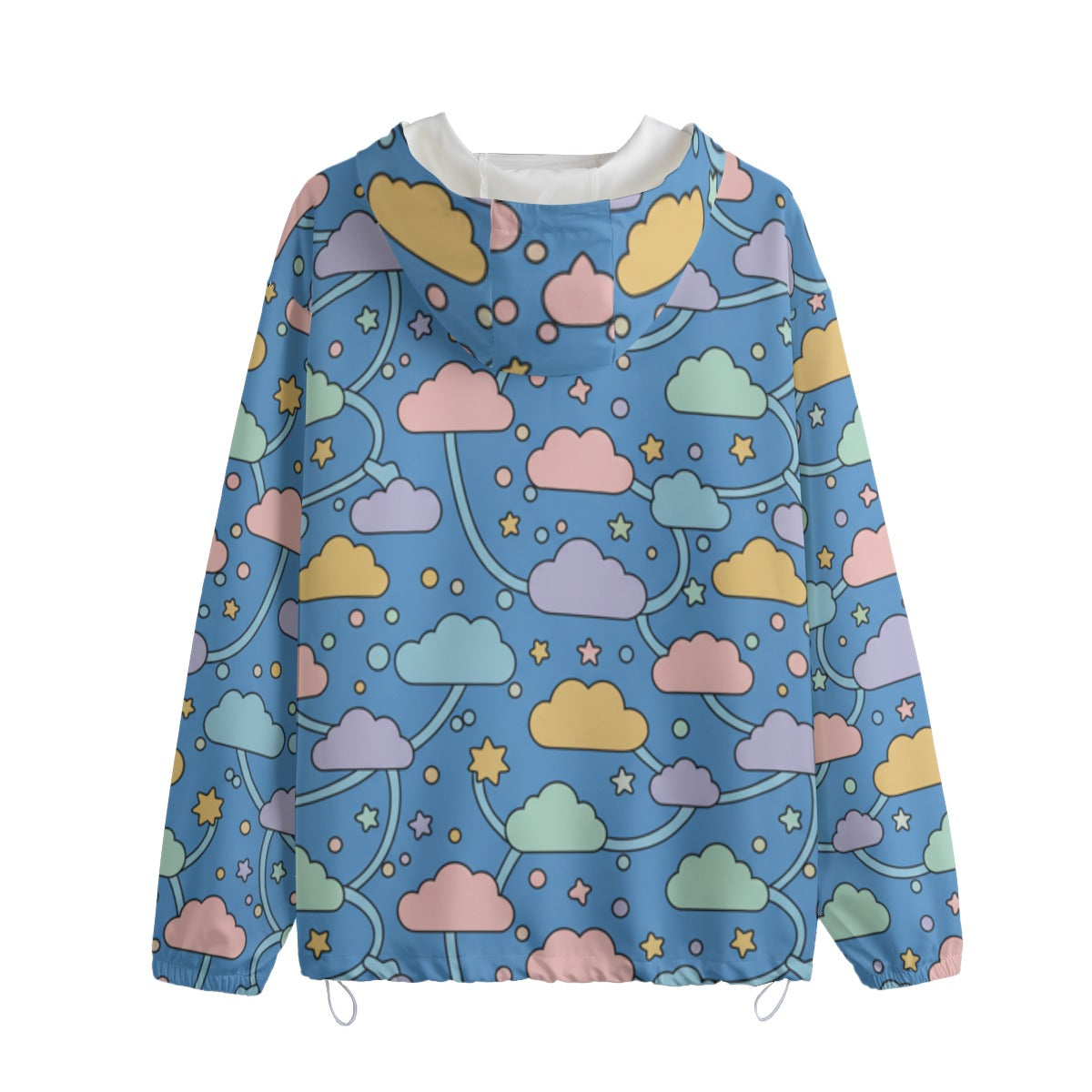 Unisex Pullover Jacket With Zipper Closure