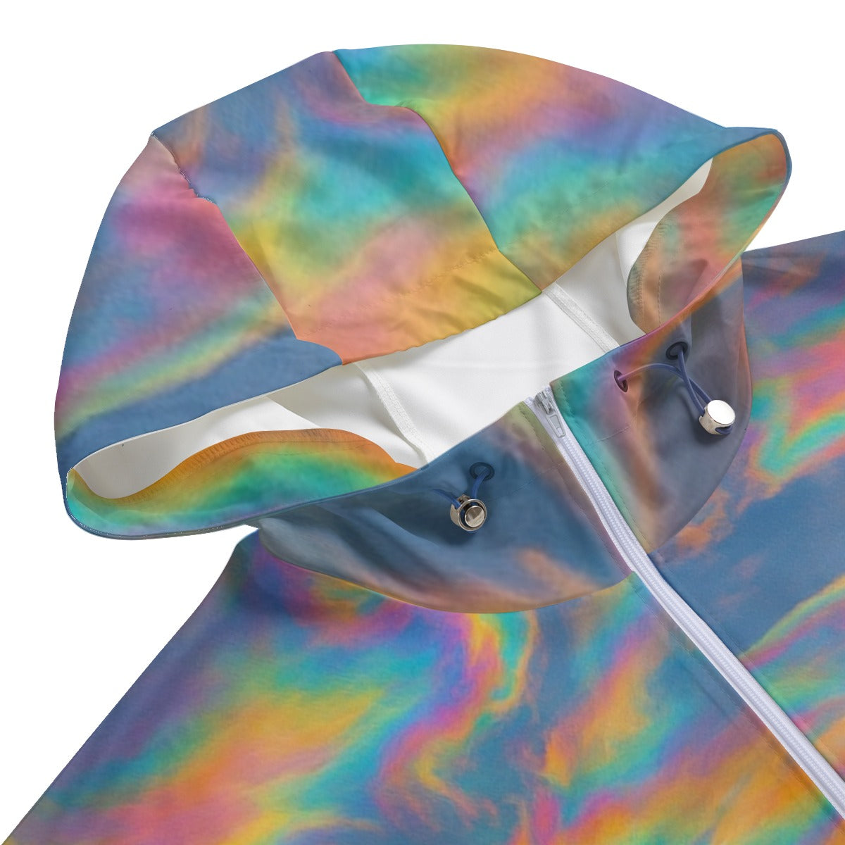 Unisex Pullover Jacket With Zipper Closure