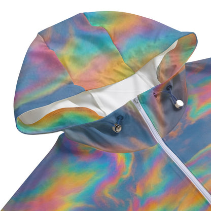 Unisex Pullover Jacket With Zipper Closure