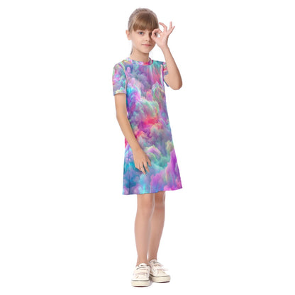 Kid's Short Sleeve Dress
