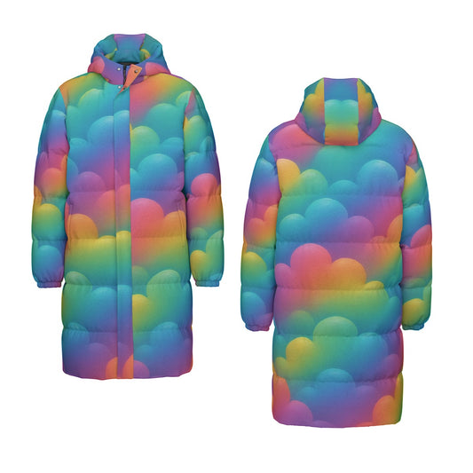 Unisex Long Down Jacket