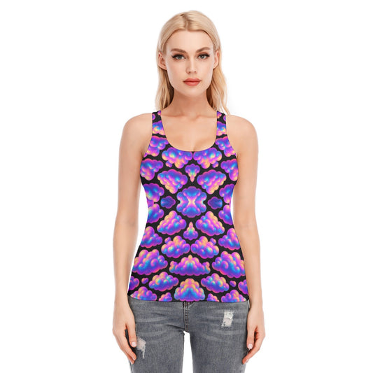Women's Racer Vest | 190GSM Cotton
