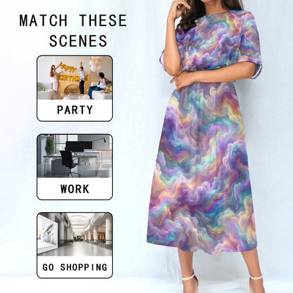 Women's Elastic Waist Dress