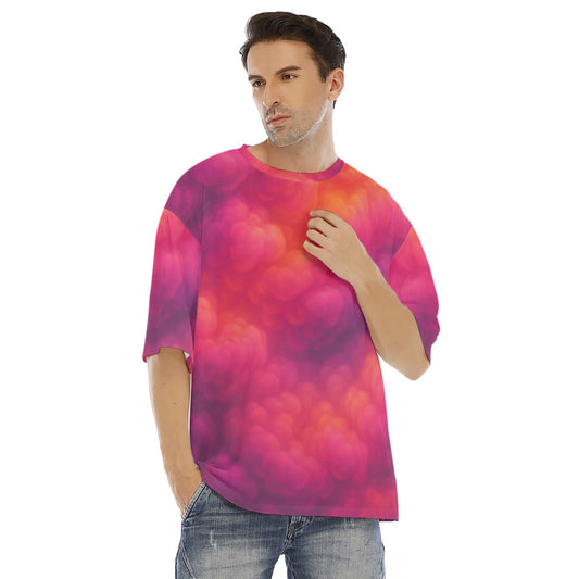 Men's Drop Shoulder T-shirt With Short Sleeve