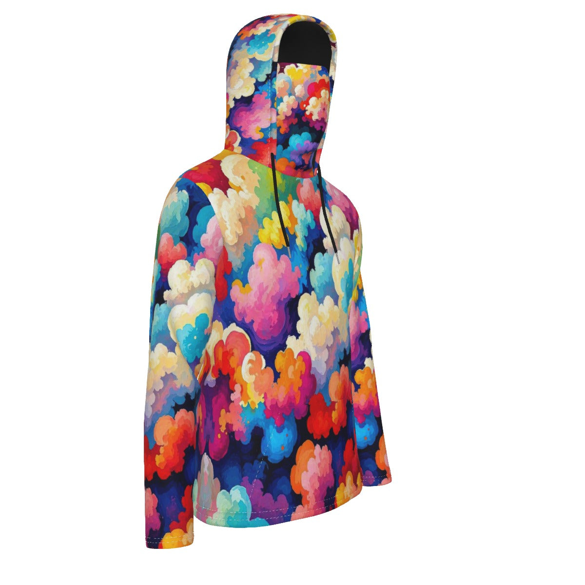 Men's Pullover Hoodie With Mask - view 4