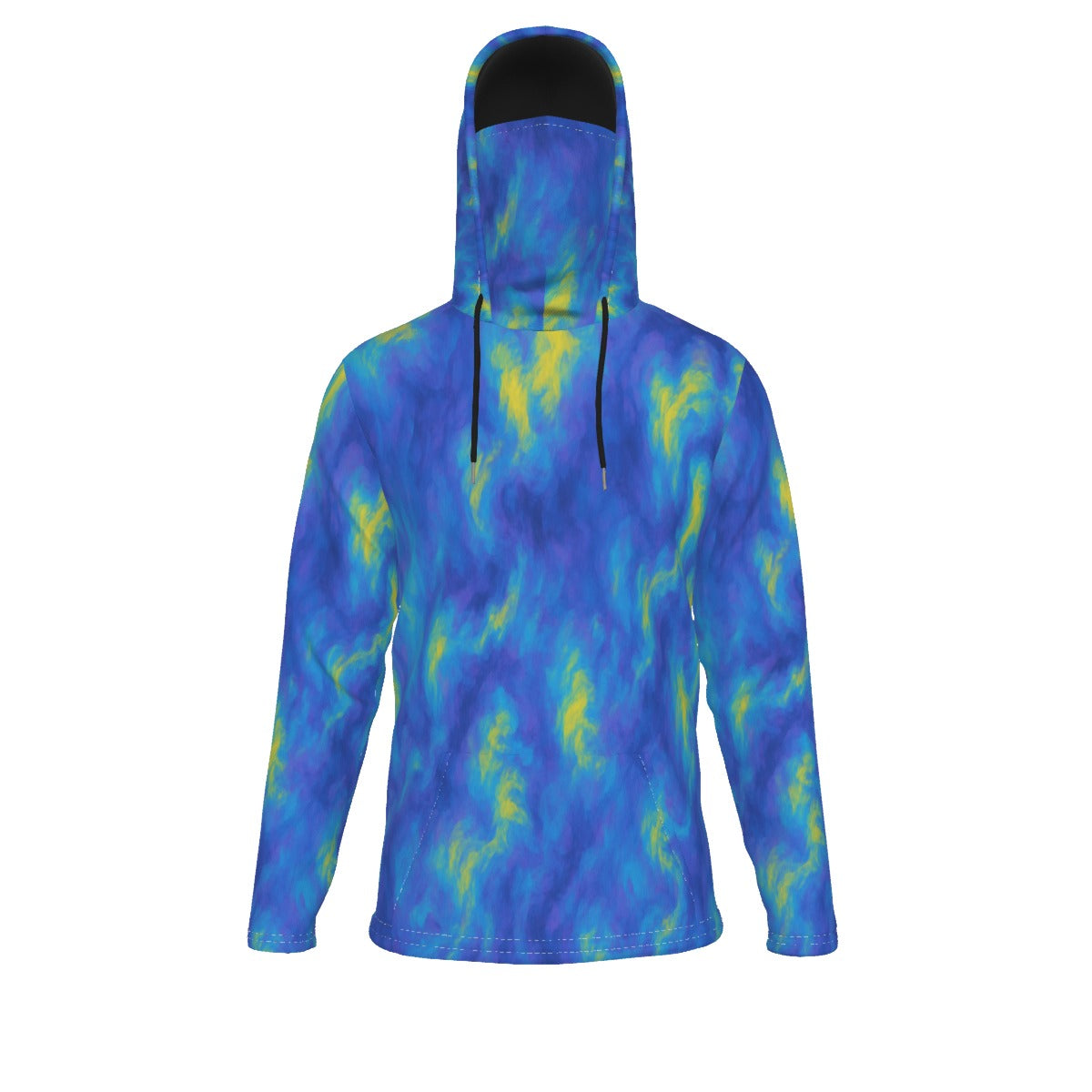 Men's Pullover Hoodie With Mask - view 1