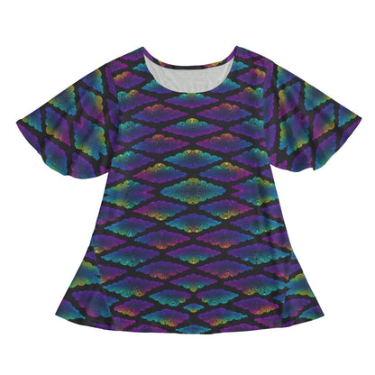 Women's Round Neck T-shirt With Short Sleeve