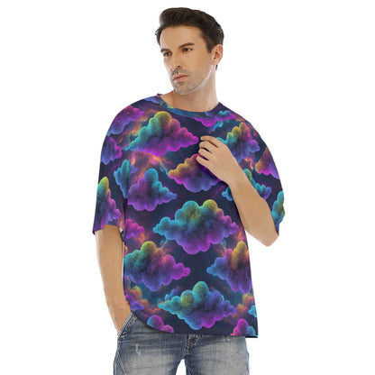 Men's Drop Shoulder T-shirt With Short Sleeve