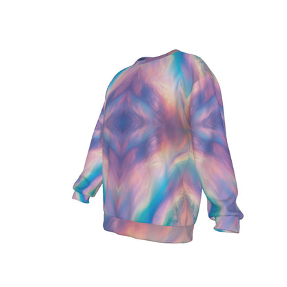 Men's Drop Shoulder Round Neck Long-Sleeved Sweatshirt
