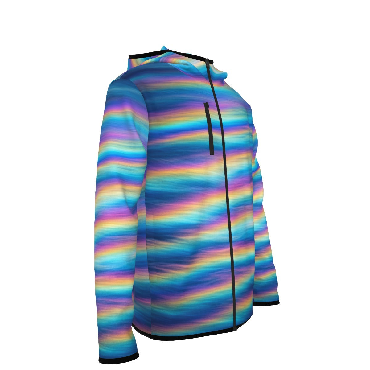 Men's Stylish Hoodie with Thumb Hole Design - view 4