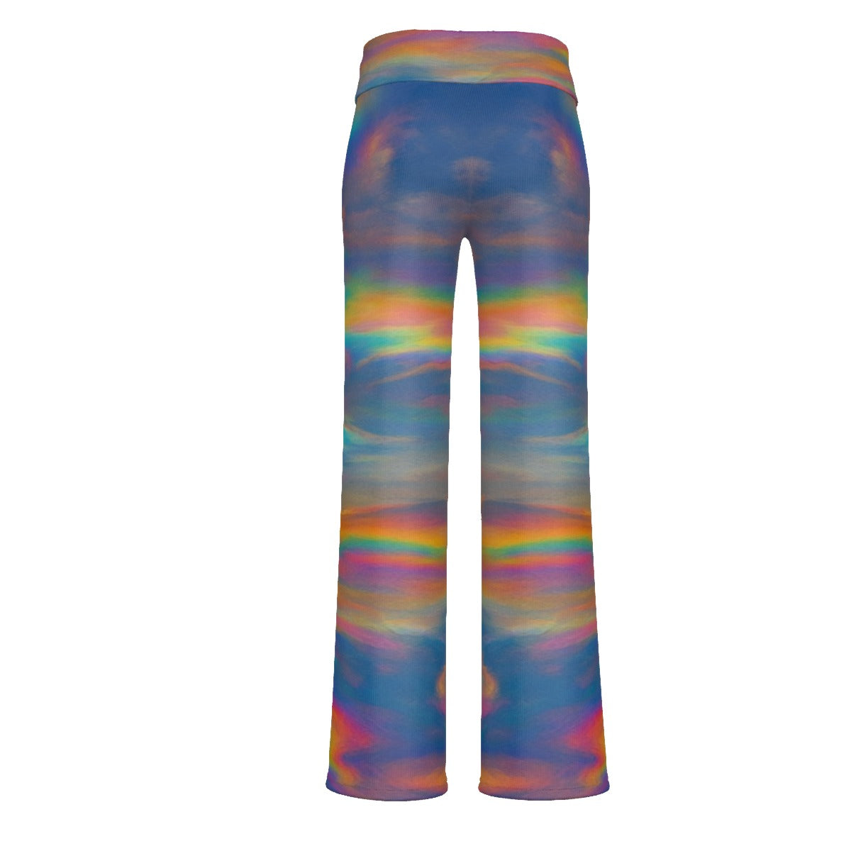 Women's High-waisted Straight-leg Trousers