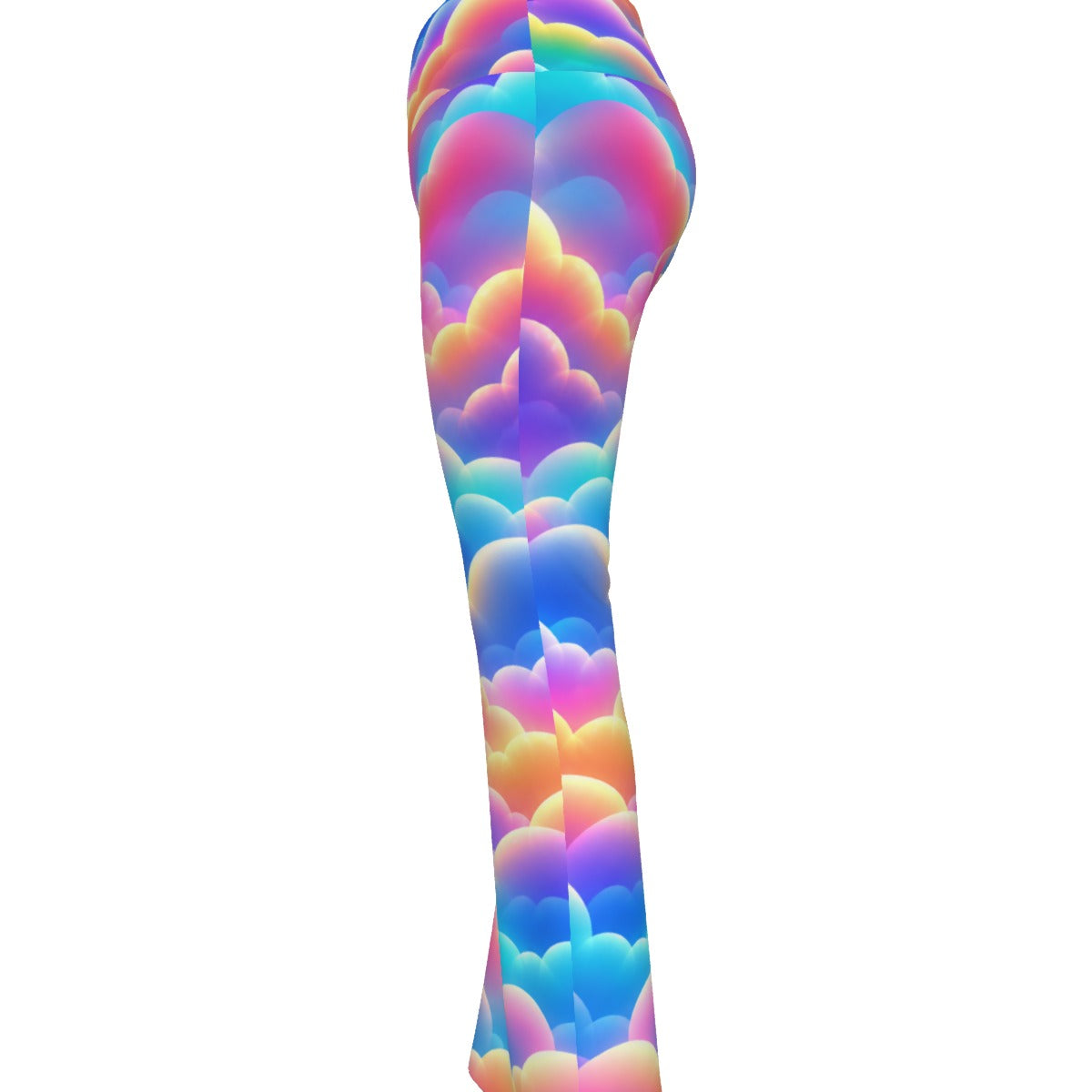 All-over print Women's Flare Yoga Pants