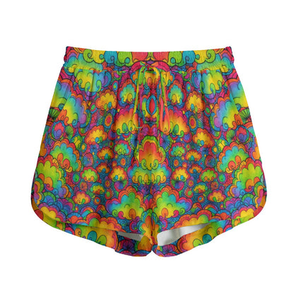 Women's Shorts With Drawstring | Rayon