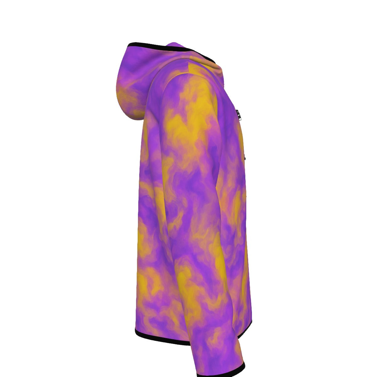 Men's Stylish Hoodie with Thumb Hole Design - view 3