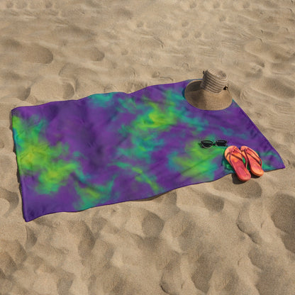 Unisex Adult Beach towel Vertical Style For the USA|320GSM