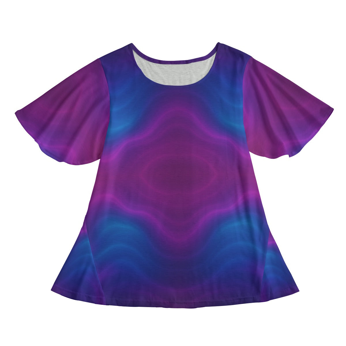Women's Round Neck T-shirt With Short Sleeve