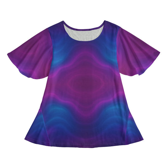 Women's Round Neck T-shirt With Short Sleeve