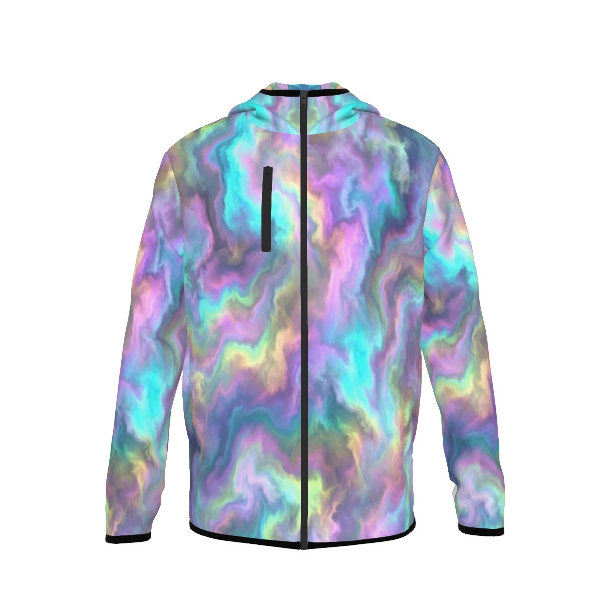 Men's Stylish Hoodie with Thumb Hole Design - view 1