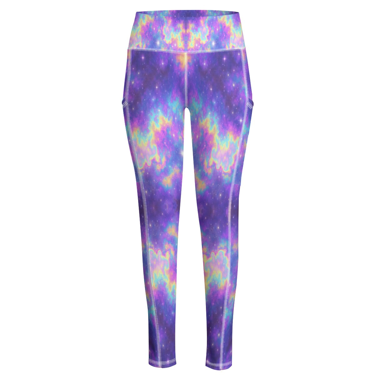 Women's Yoga Leggings With Side Pockets|210GSM