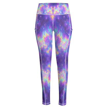 Women's Yoga Leggings With Side Pockets|210GSM