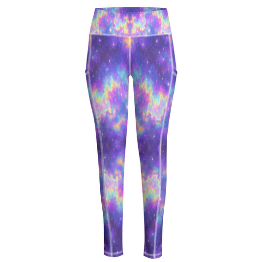 Women's Yoga Leggings With Side Pockets|210GSM
