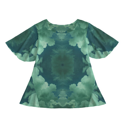 Women's Round Neck T-shirt With Short Sleeve