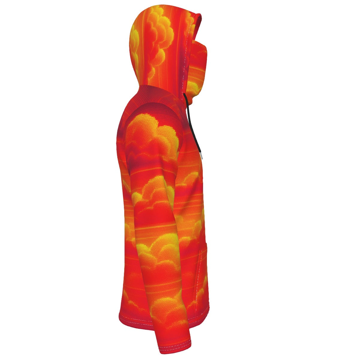 Men's Pullover Hoodie With Mask - view 3