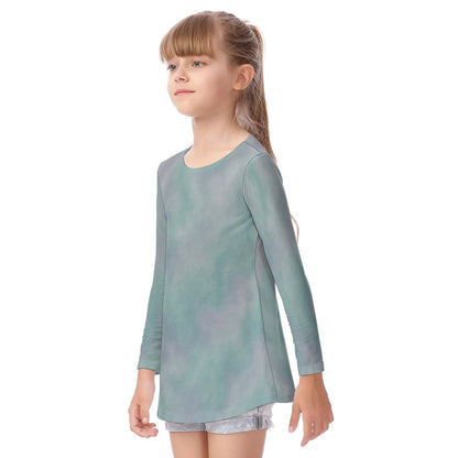 Unisex Kid's Long Sleeve O-neck T-shirt