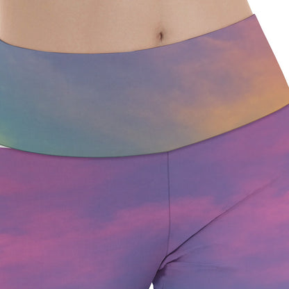 Women's Reversible High-Waisted Yoga Pants