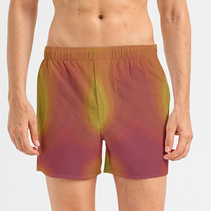 Men's Short Boxer Briefs|115GSM Cotton poplin