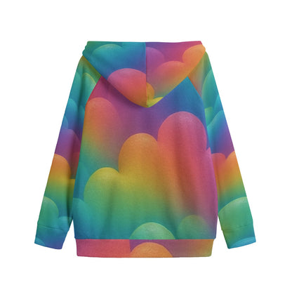 Unisex Kid's Zip Up Raglan Sleeve Hoodie | 310GSM Cotton