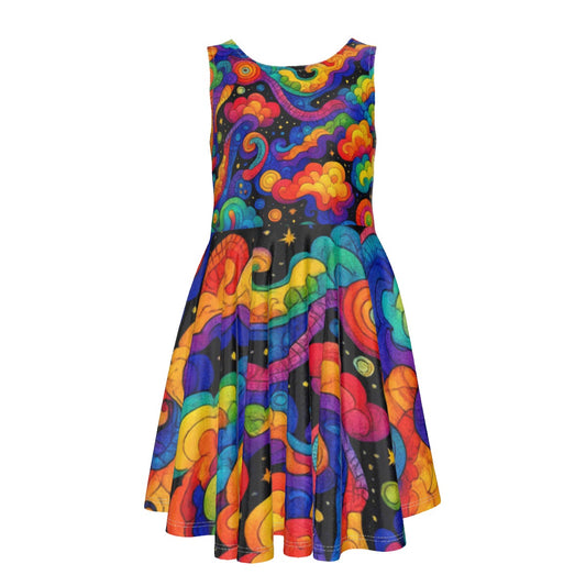 Unisex Kid's Sleeveless Vest Dress