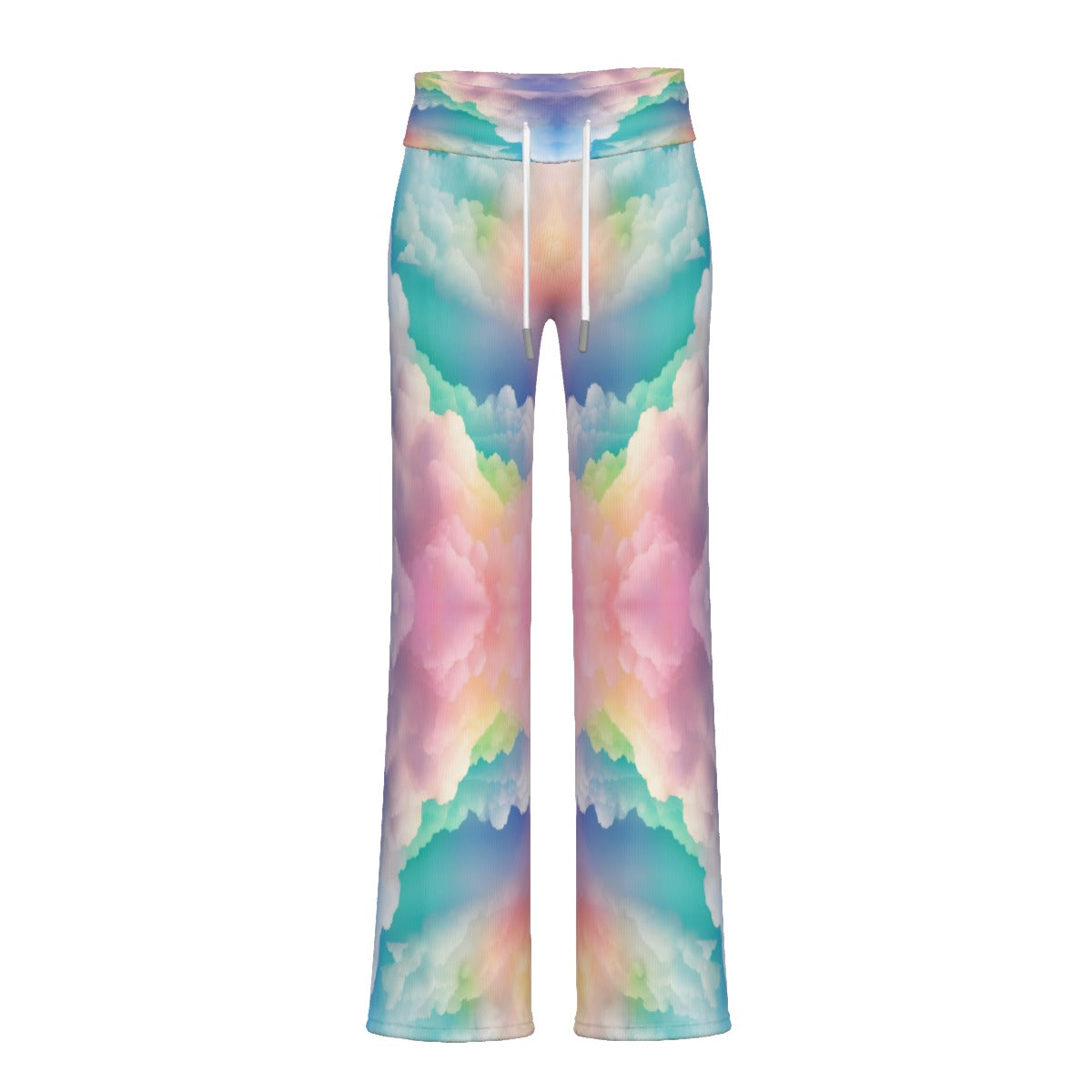 Women's High-waisted Straight-leg Trousers