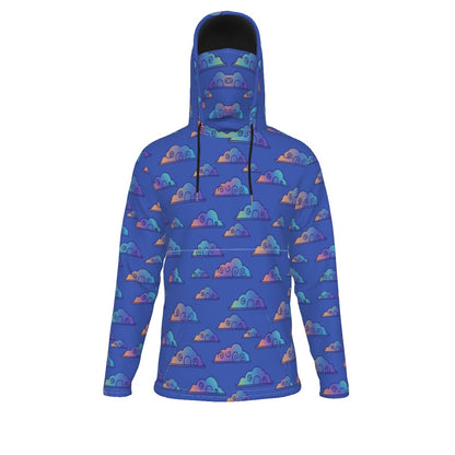 Men's Pullover Hoodie With Mask - view 1