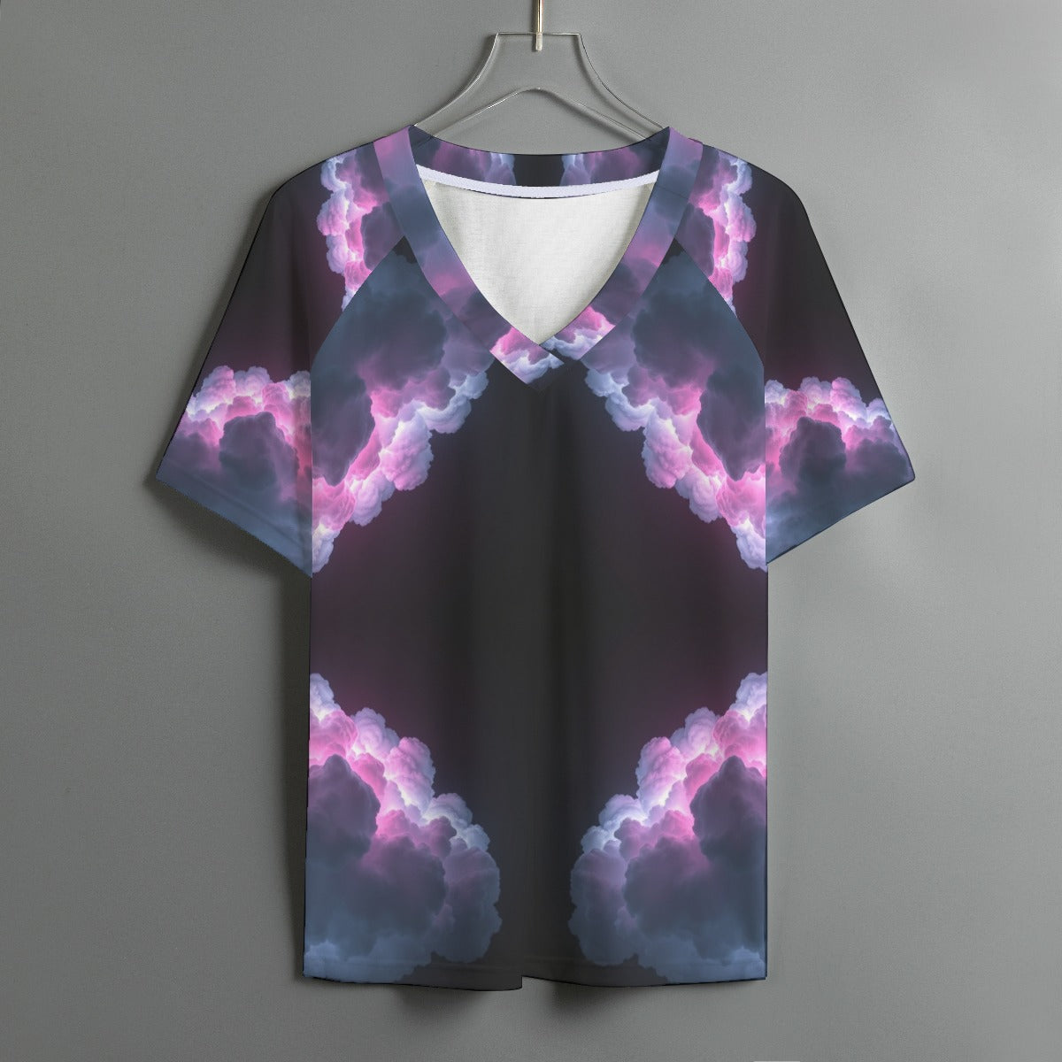 Women's V-neck T-shirt With Short Sleeve