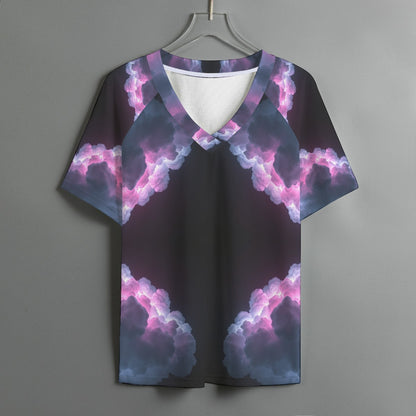 Women's V-neck T-shirt With Short Sleeve