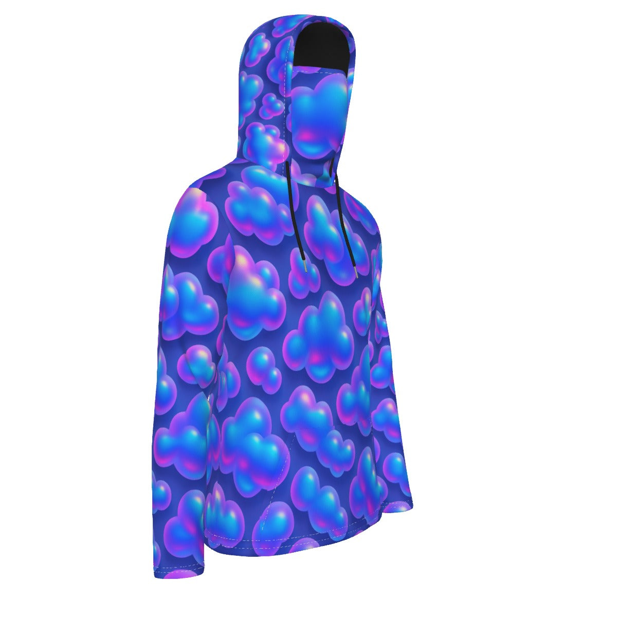 Men's Pullover Hoodie With Mask - view 4