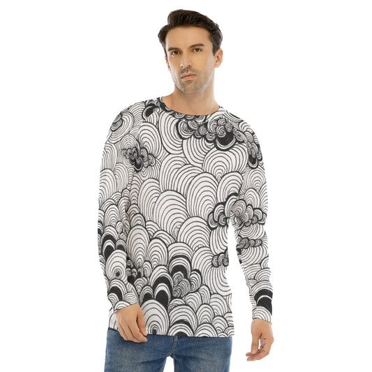 Men's Long Sleeve T-shirt With Raglan Sleeve