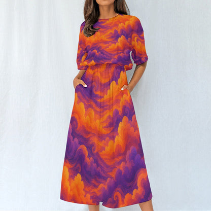 Women's Elastic Waist Dress by O’Nimbus – view 3